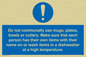 MV6199: Do not communally use mugs, plates, bowls