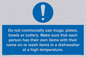 MV6199: Do not communally use mugs, plates, bowls