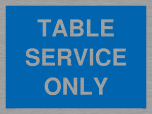 MV6212: Table service only