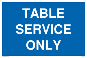 MV6212: Table service only