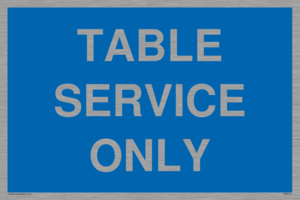 MV6212: Table service only