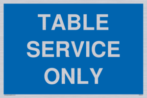MV6212: Table service only