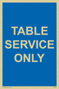 MV6212: Table service only
