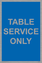 MV6212: Table service only