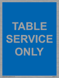 MV6212: Table service only