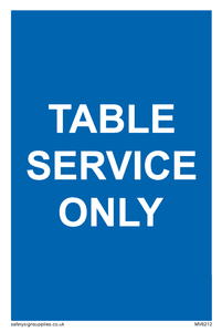 MV6212: Table service only