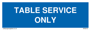 MV6212: Table service only
