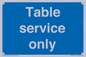 MV6212: Table service only