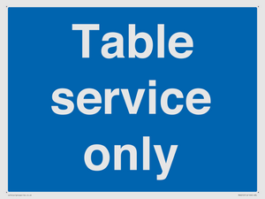 MV6212: Table service only
