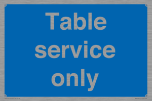 MV6212: Table service only