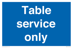 MV6212: Table service only
