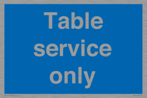 MV6212: Table service only