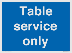 MV6212: Table service only