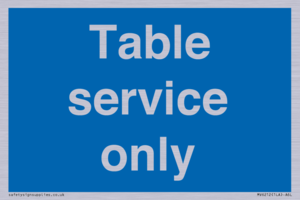 MV6212: Table service only