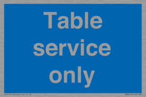 MV6212: Table service only