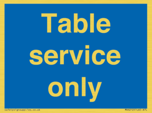 MV6212: Table service only