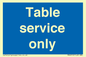 MV6212: Table service only