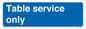 MV6212: Table service only