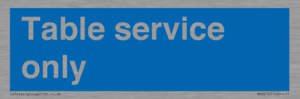 MV6212: Table service only