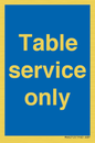 MV6212: Table service only