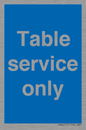 MV6212: Table service only