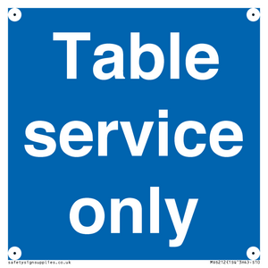 MV6212: Table service only