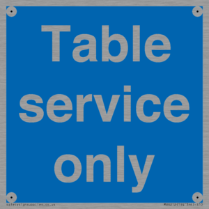 MV6212: Table service only