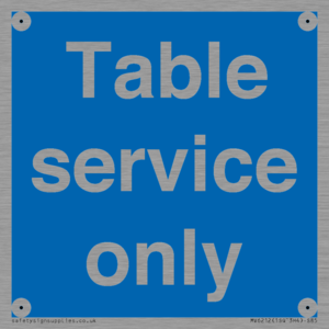 MV6212: Table service only