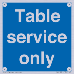 MV6212: Table service only