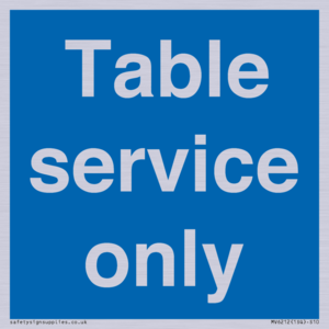 MV6212: Table service only