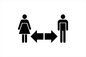 MV6233: Generic social distance symbol stencil