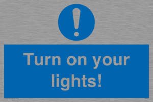 MV6315: Turn on your lights!
