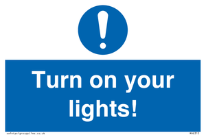 MV6315: Turn on your lights!
