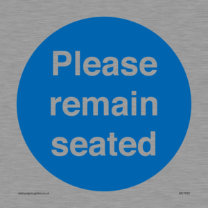 MV7033: Please remain seated
