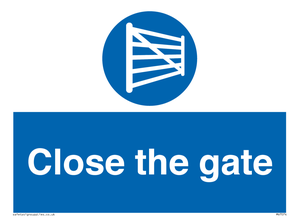 MV7074: Close the gate