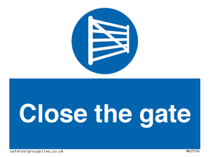 MV7074: Close the gate