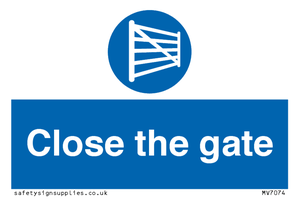 MV7074: Close the gate