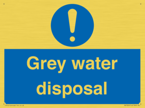 MV7329: Grey water disposal