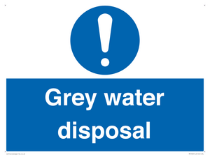 MV7329: Grey water disposal