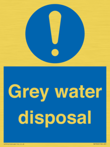 MV7329: Grey water disposal