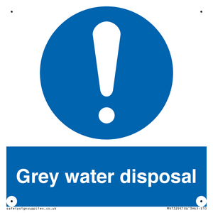 MV7329: Grey water disposal