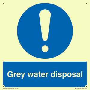 MV7329: Grey water disposal