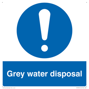 MV7329: Grey water disposal