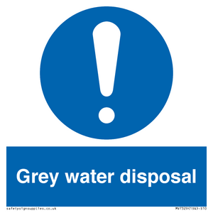 MV7329: Grey water disposal