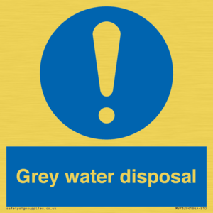 MV7329: Grey water disposal