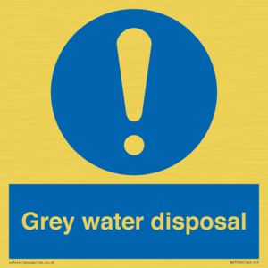MV7329: Grey water disposal