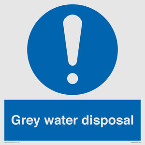 MV7329: Grey water disposal