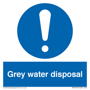 MV7329: Grey water disposal