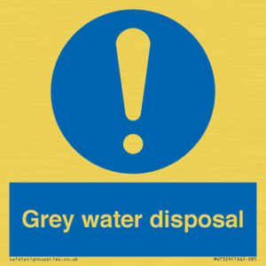 MV7329: Grey water disposal