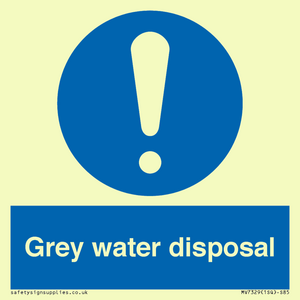 MV7329: Grey water disposal